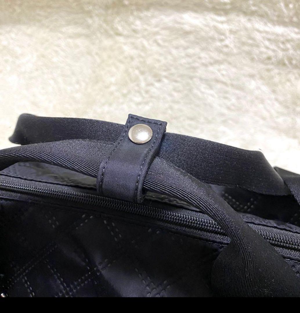 【再出品】ピンソニックキルトデイジー ボストン（ブラック）