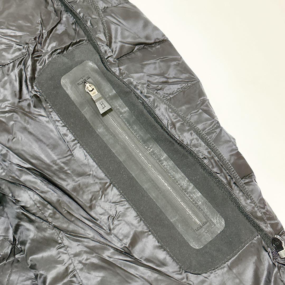 美品 HERNO ラミナー ショートダウンジャケット ブラック 42 f725