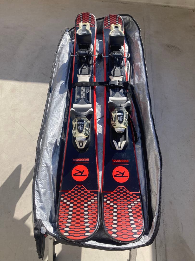 【美品】ショートスキー　ロシニョールROSSIGNOL MINI7 収納ケース付