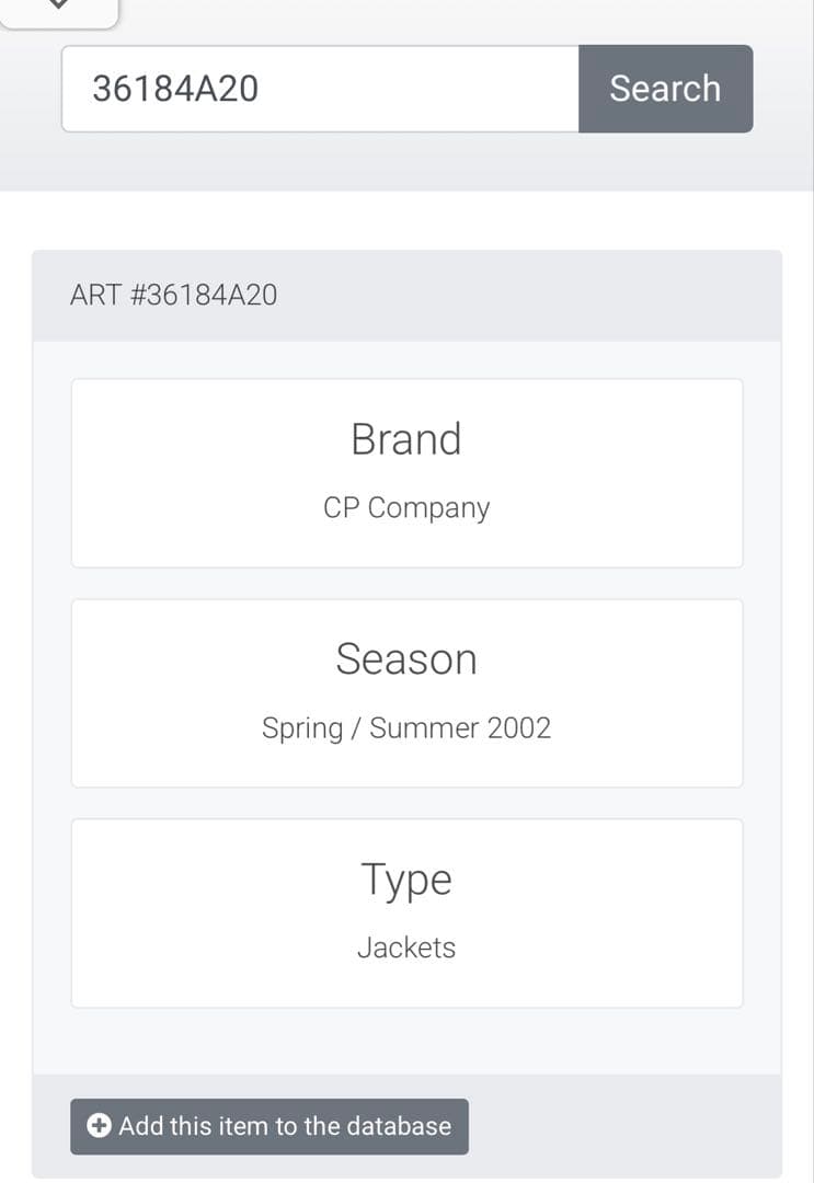 c.p company 2002ss ジャケット　52
