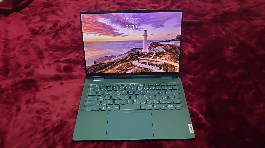 美品：レノボYoga 7 Gen8／有機EL14型2.8Kタッチパネル 2in1