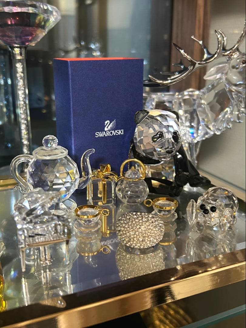 スワロフスキーパヴェリング14号➕スワロフスキーオマケ