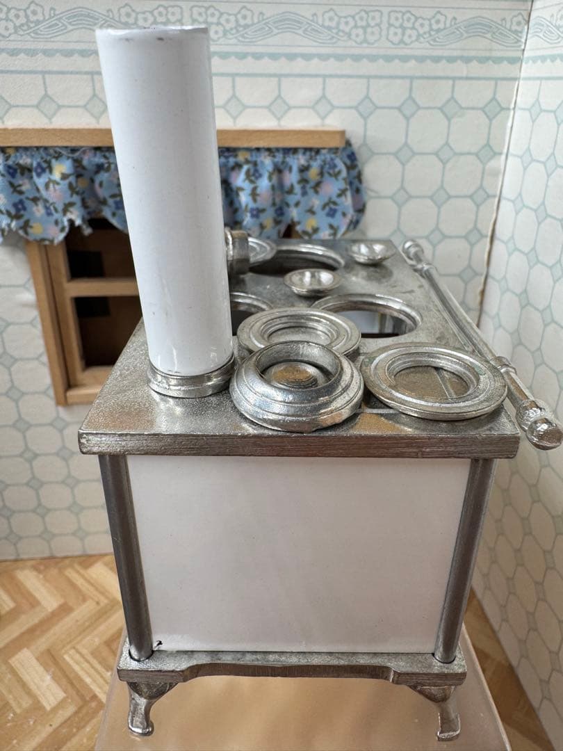 1:12 ドラクーン　ドイツ　ドールハウス　キッチン　コンロ