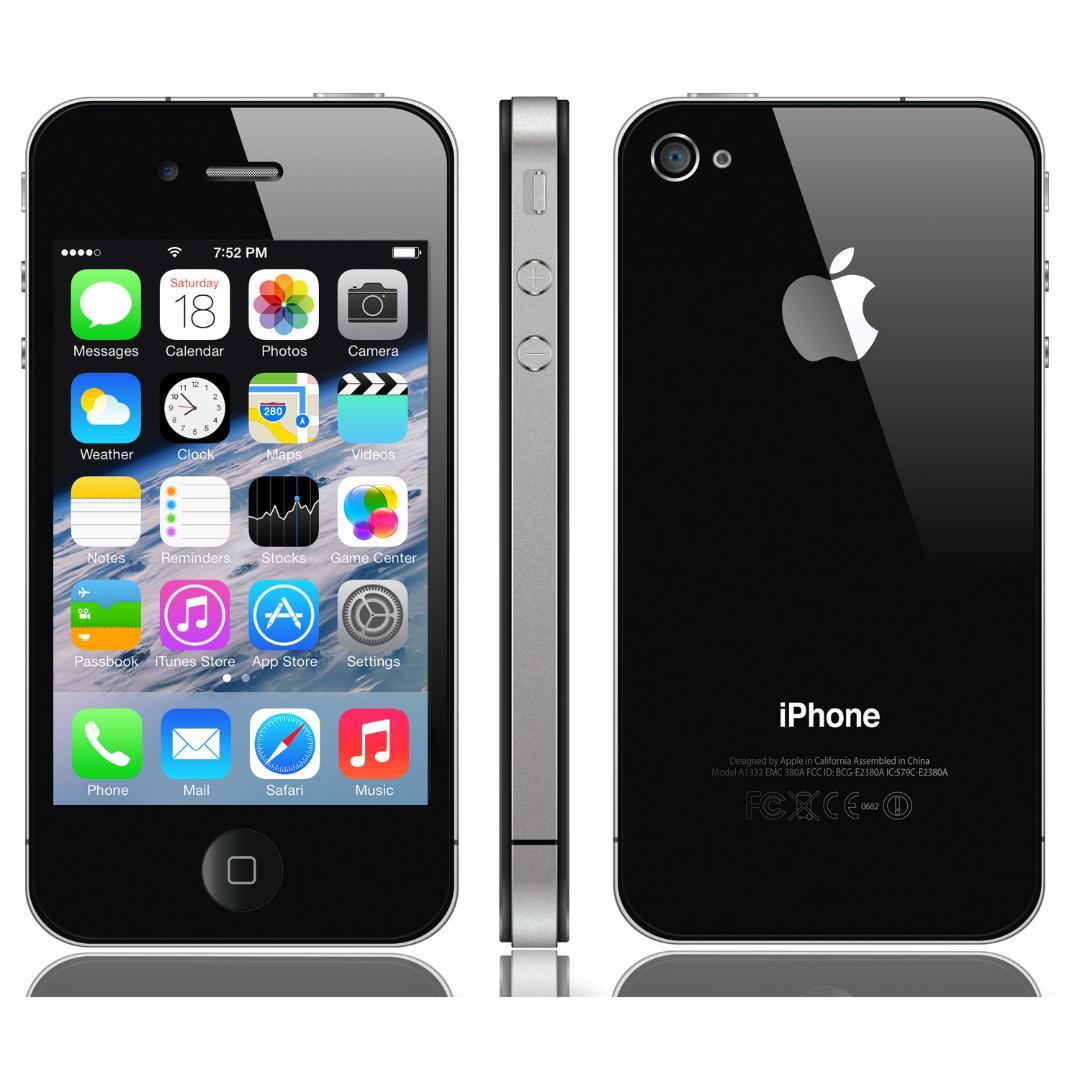 Softbank iPhone 4s 黒- 極上状態 100% バッテリー