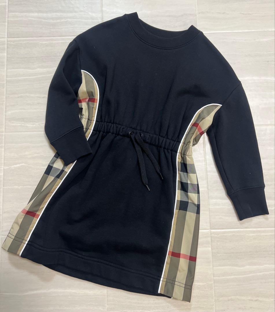 バーバリー　チェックパネル　ワンピース