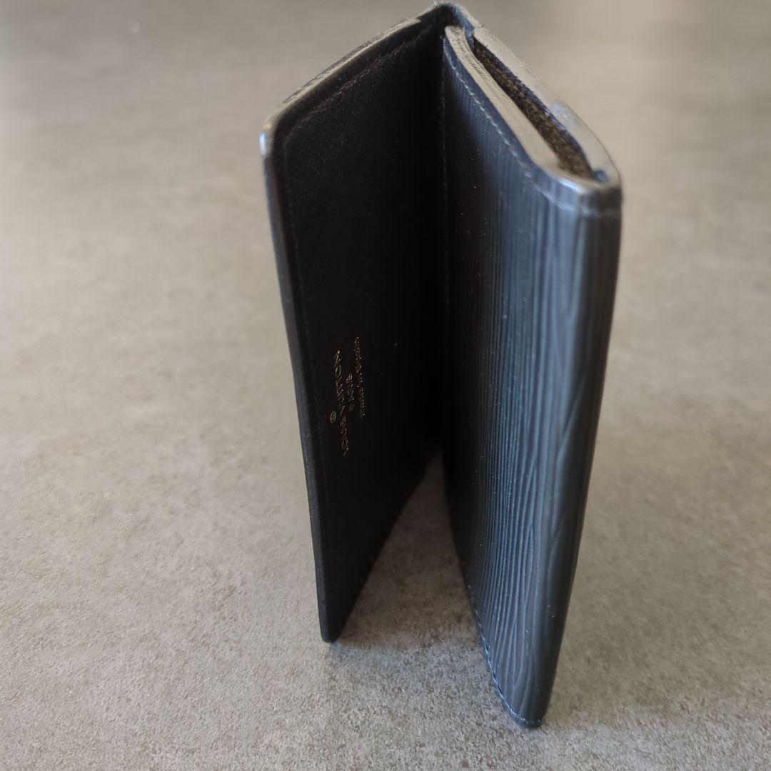 ト*う様 【LOUIS VUITTON】カルトドゥヴィジット エピ ノワール 名