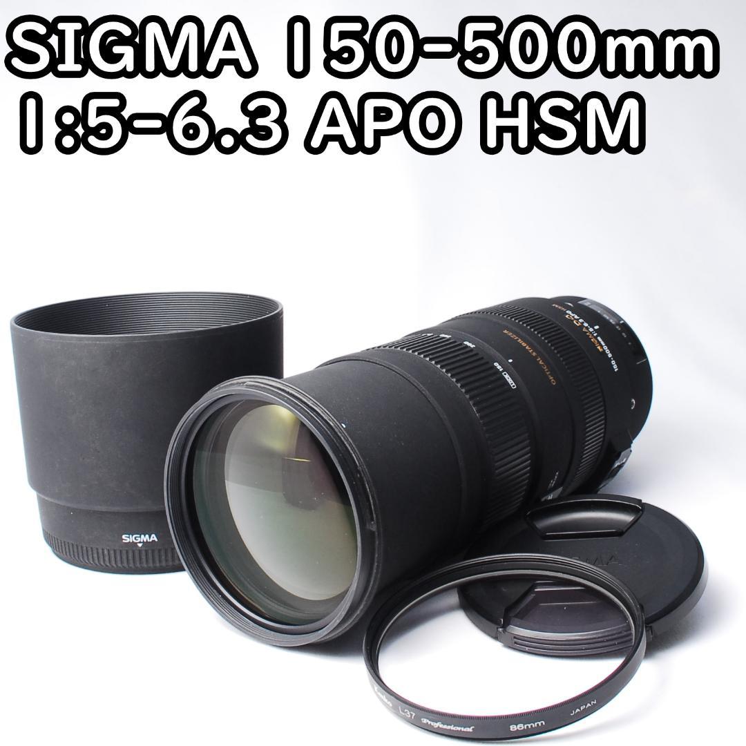 SIGMA 150-500mm 1:5-6.3 APO HSM 超望遠レンズ