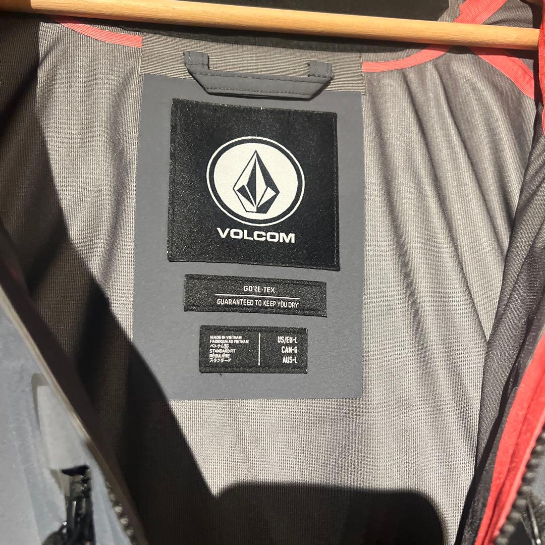 ボルコム スノーボードジャケット グレー