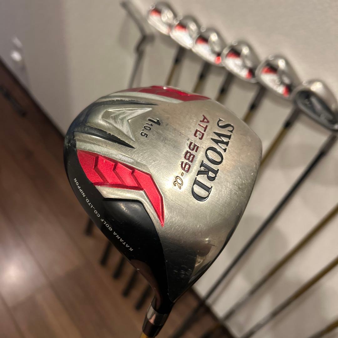 スウォード　メンズS R カタナ　右利き　13本　ゴルフセット