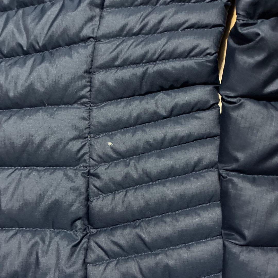 【美品】パタゴニア レディースダウンセーターフーディ ネイビー Mサイズ