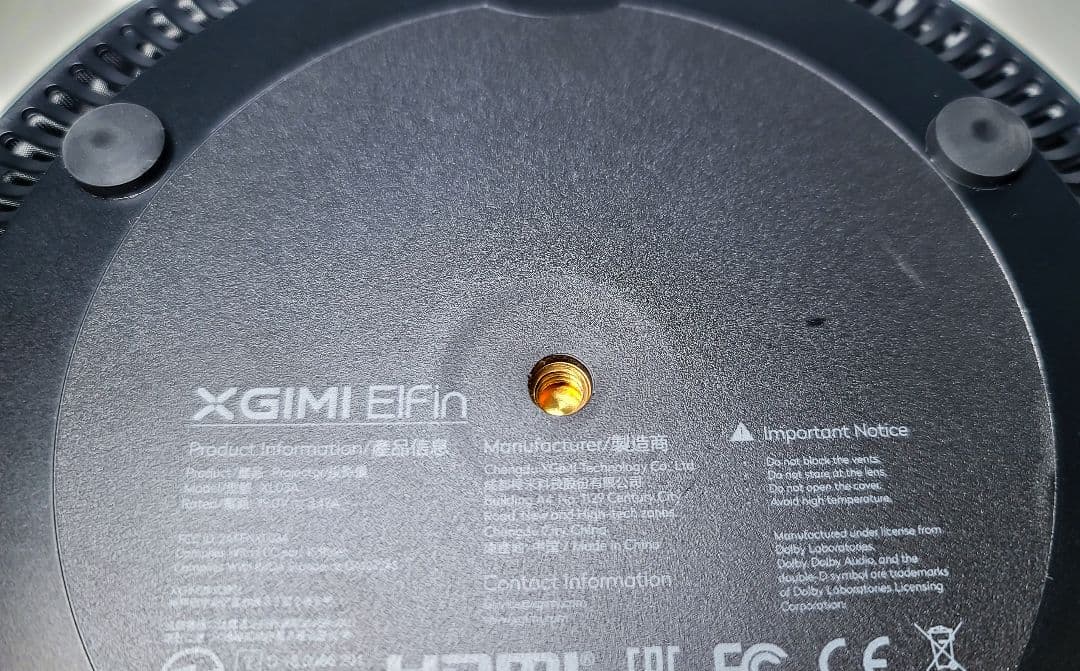 XGIMI Elfin プロジェクター 1080p エルフィン