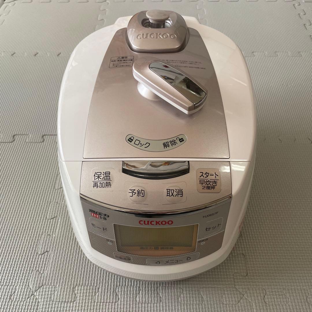 【炊飯器】CUCKOO CRP-HJ0657F 圧力炊飯器 圧力名人