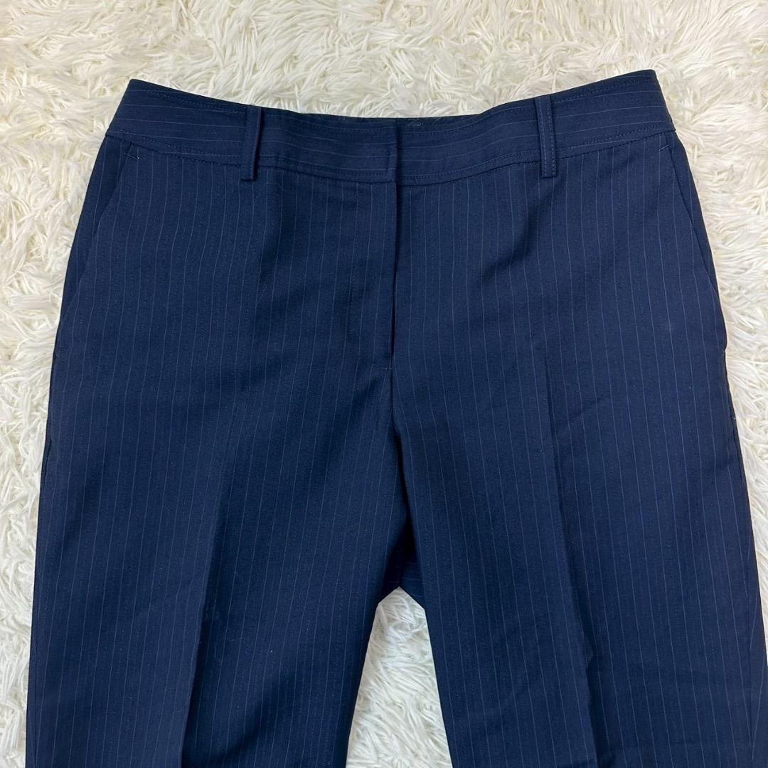 オリヒカ RHYME 洗える ノーカラー 3ピーススーツ Lサイズ ネイビー