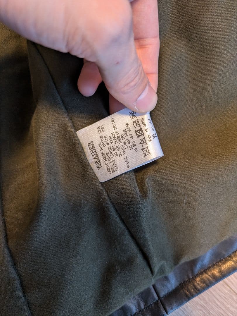 Y'2 LEATHER/ワイツーレザー　ライダージャケット　38