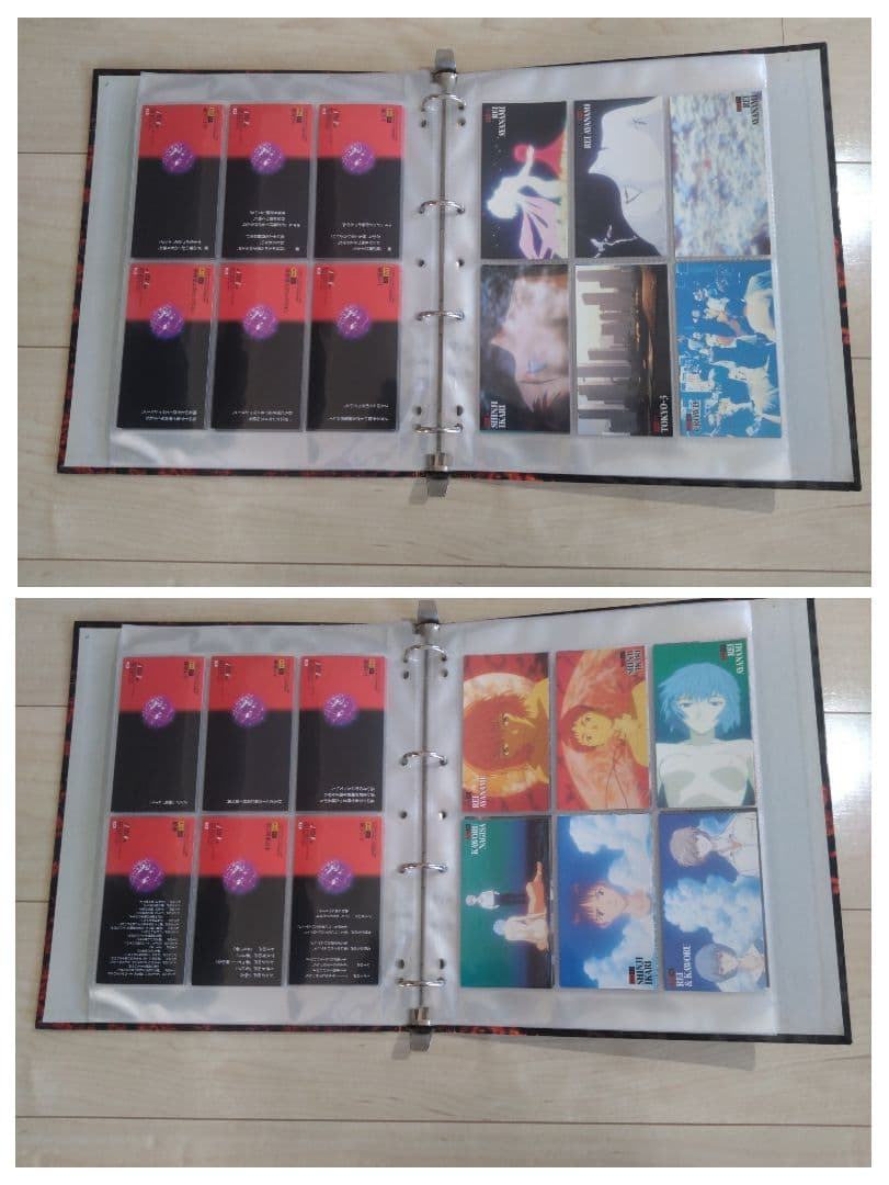 新世紀エヴァンゲリオン カードダスマスターズワイド 第2弾 専用バインダー付き