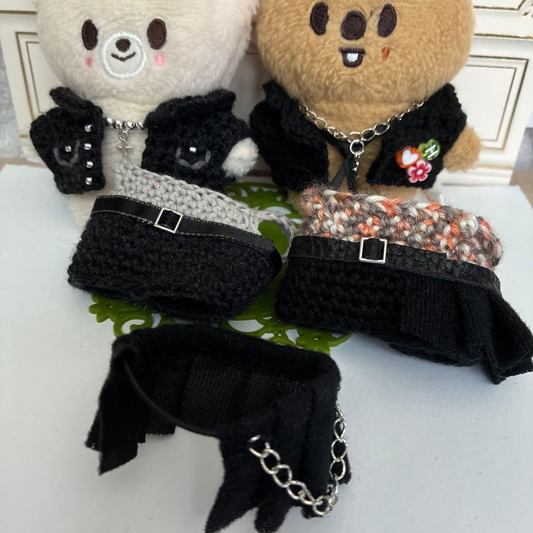 ゆうち様　SKZOO 10cmぬいぐるみ用 衣装　ハン　アイエン