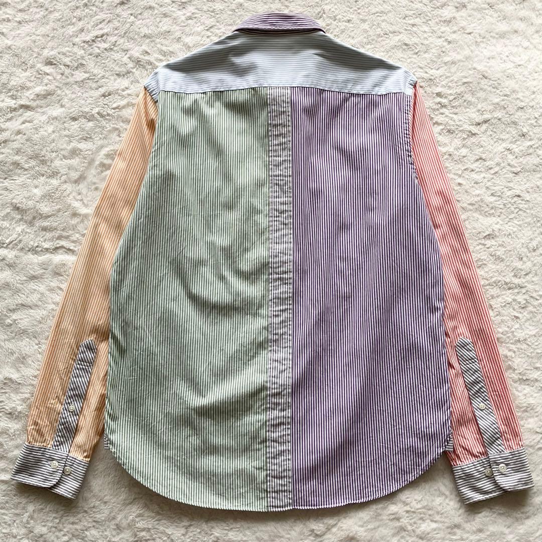 極美品 ブルックスブラザーズ クレイジーパターン ファンシャツ マルチカラー L
