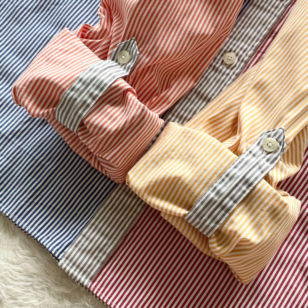 極美品 ブルックスブラザーズ クレイジーパターン ファンシャツ マルチカラー L