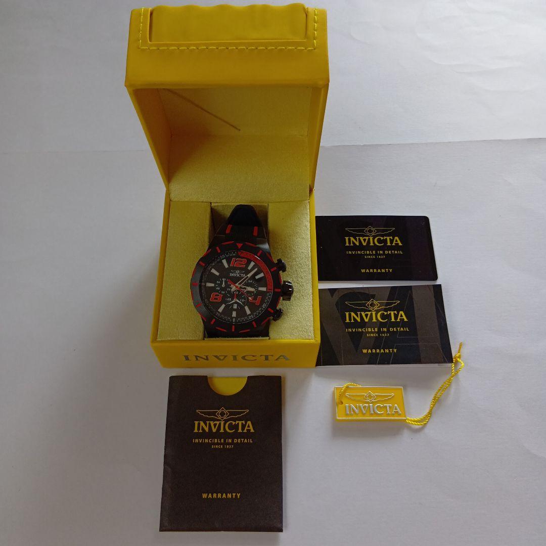 INVICTA クロノグラフ 腕時計　20109 S1 Rally　ブラック