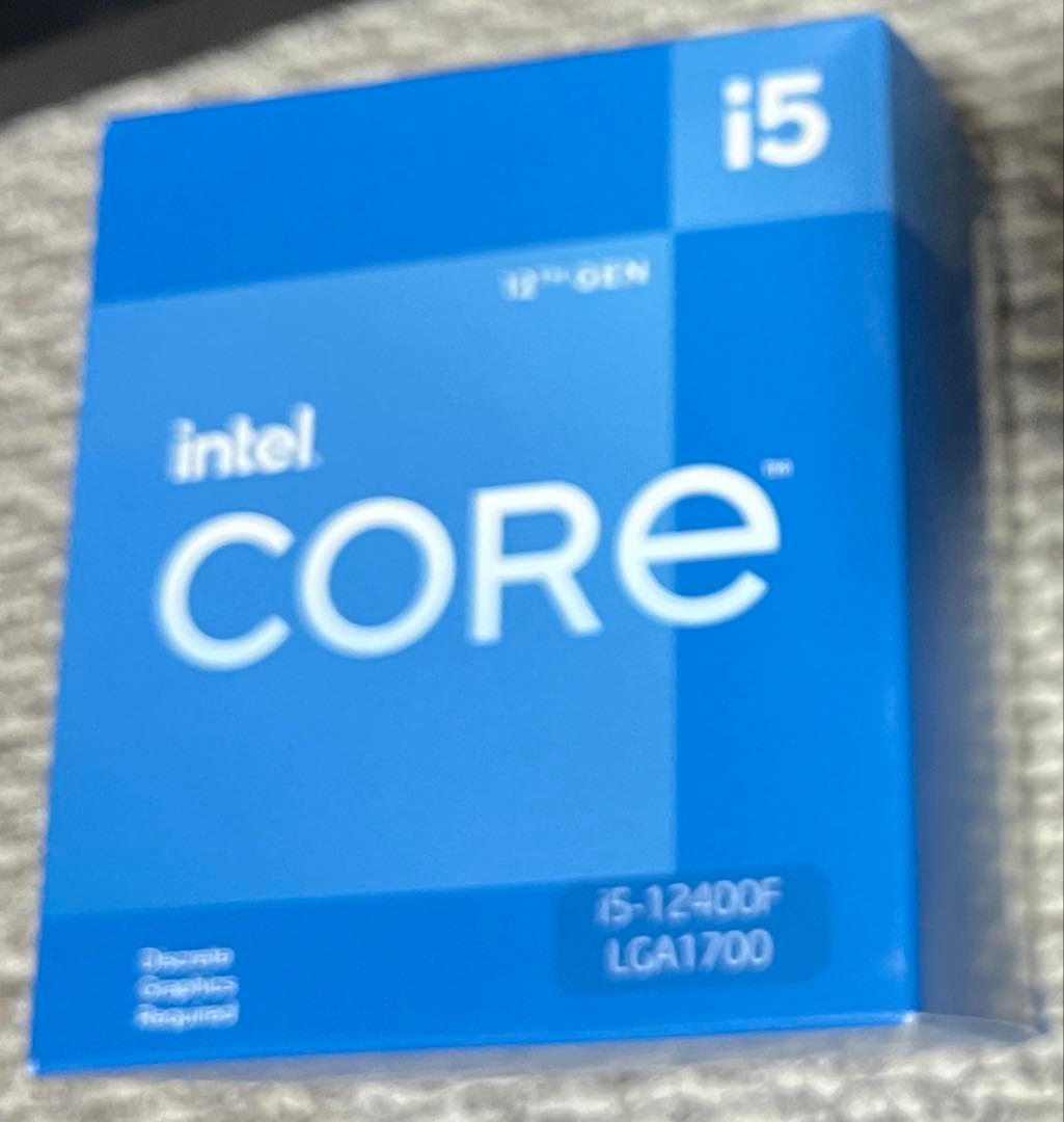 CPU Intel Core i5-12400F CPU