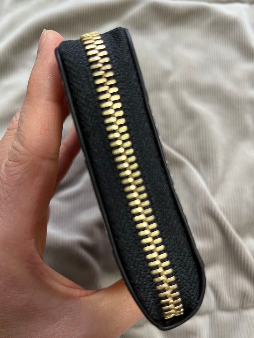 激安激珍！　クロコダイル　ポロサス ヒマラヤ　コンパクトファスナー財布　手縫い