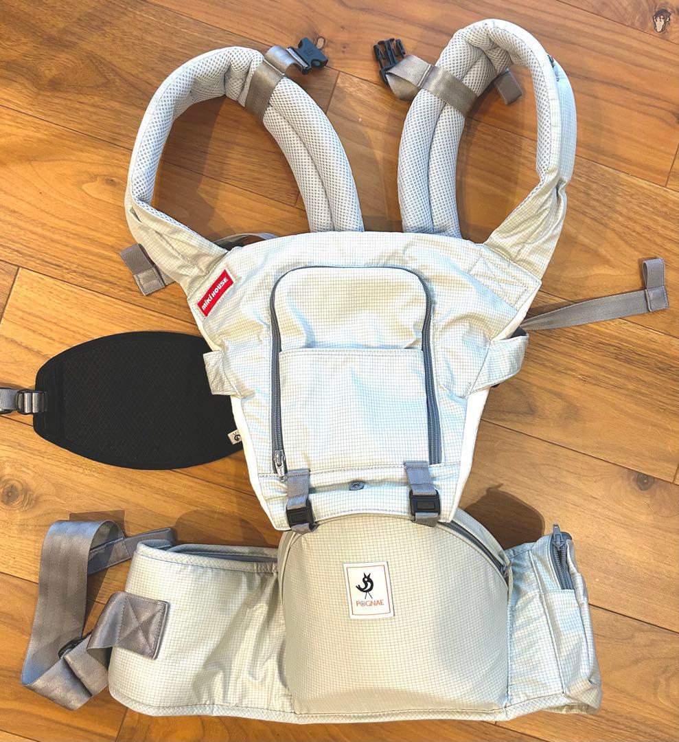 【美品】MIKIHOUSE × POGNAE ヒップシートキャリア