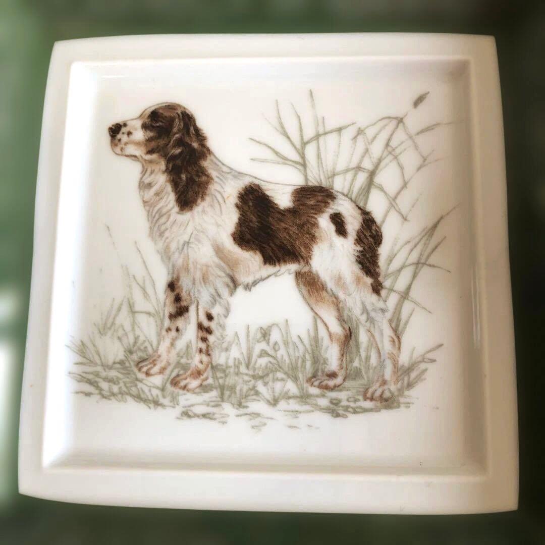 エルメスHERMESアッシュトレイ ヴィンテージ　犬