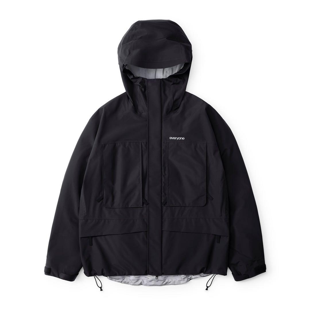 everyone 3layer shell jacket ブラック M