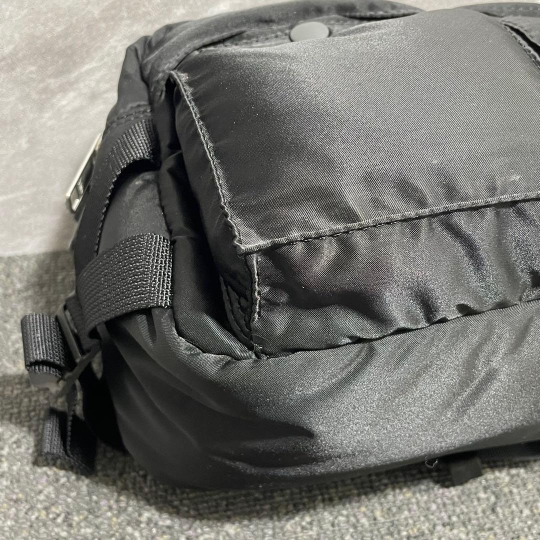 未使用級✨ PORTER タンカー ボディバッグウエストバック 黒 ヒップバッグ