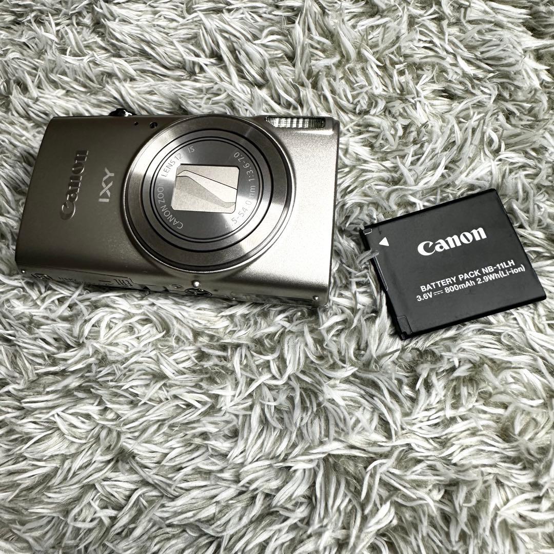 【極美品】Canon IXY 650 シルバー コンパクトデジタルカメラ