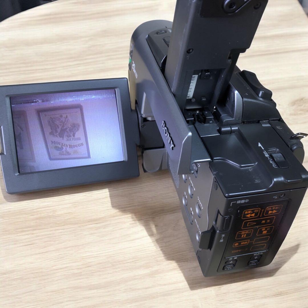 【希少】SONY 液晶Hi8/8ミリビデオカメラ・CCD-TRV90 おまけ付き