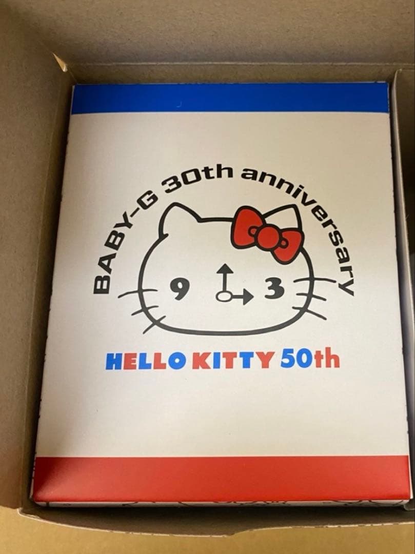 【新品未使用】国内正規品 BABY-G ハローキティ50周年