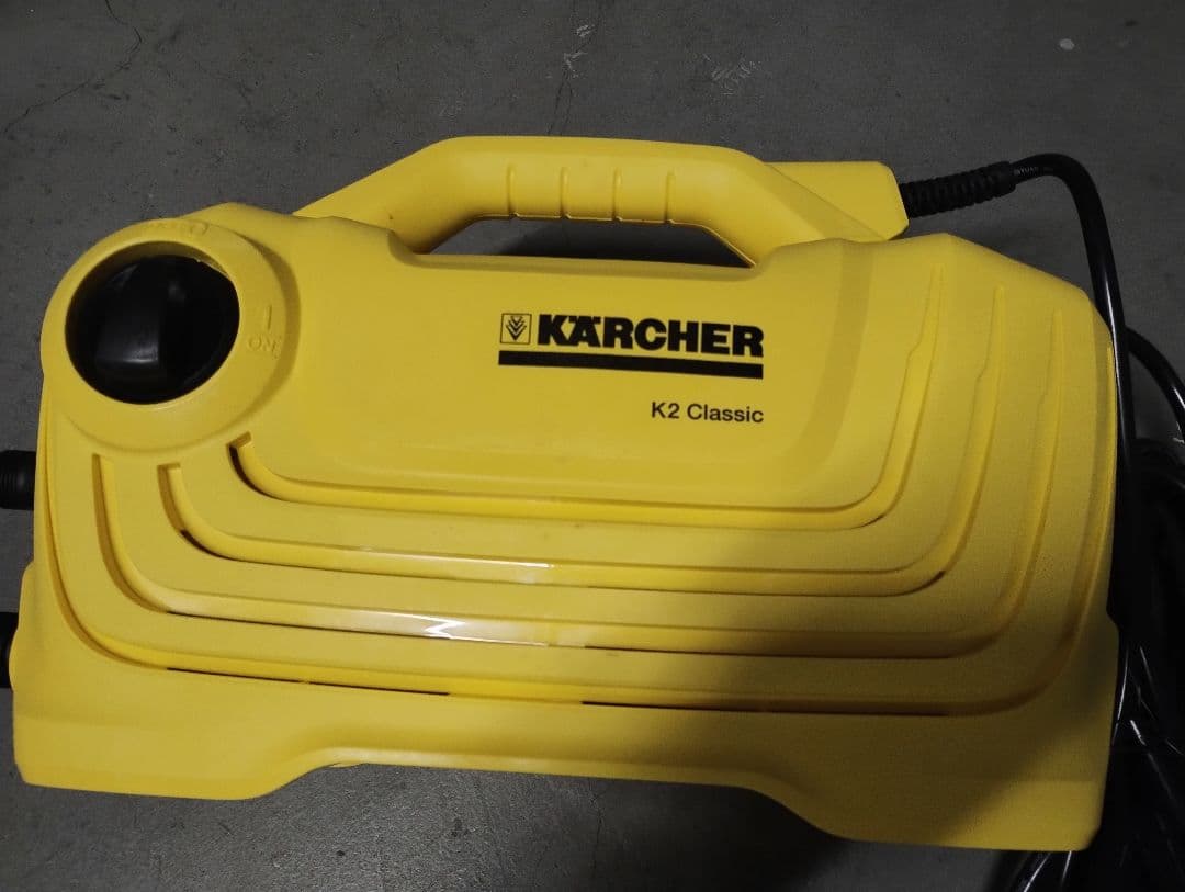 KARCHER K2 Classic 高圧洗浄機本体　延長高圧ホース6m付