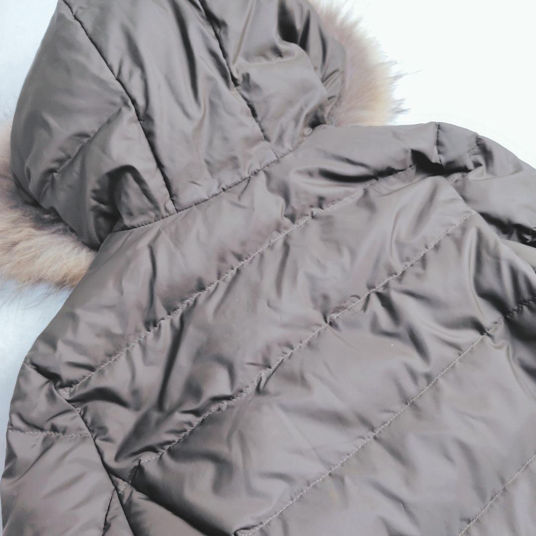 極美品✨洗える✼23区 マルチwayタフタダウンライナーコート 38 ブラウン系