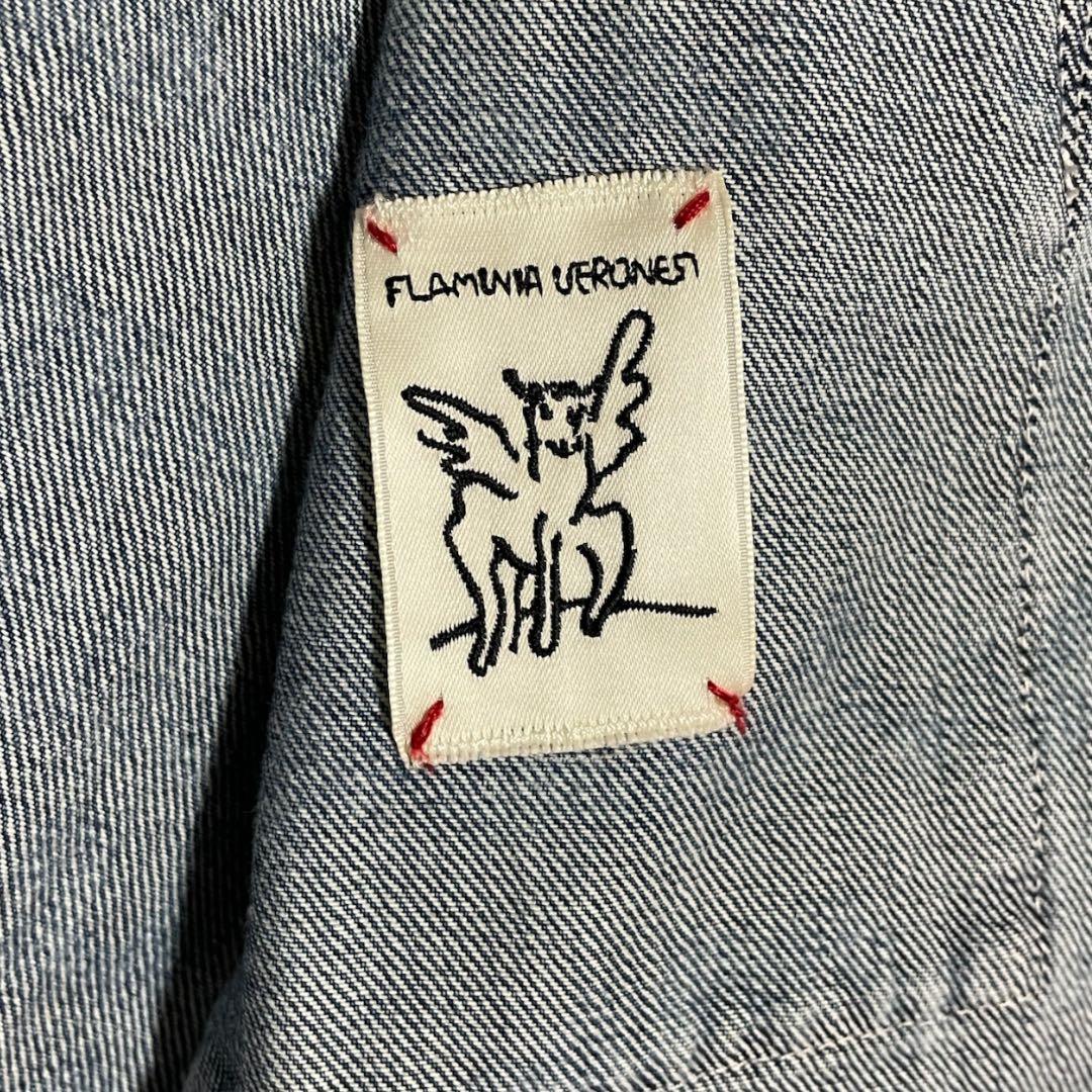 美品✨ MARNI 23SS Maremarni デニムシャツ 48 L 総柄