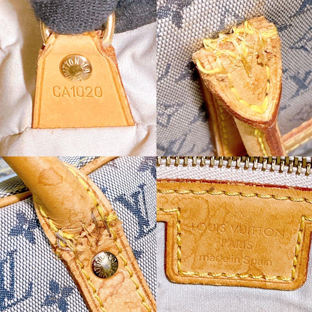 812 ルイヴィトン モノグラム　ハンドバッグ　ボストンバッグ　ミニラン　マリー