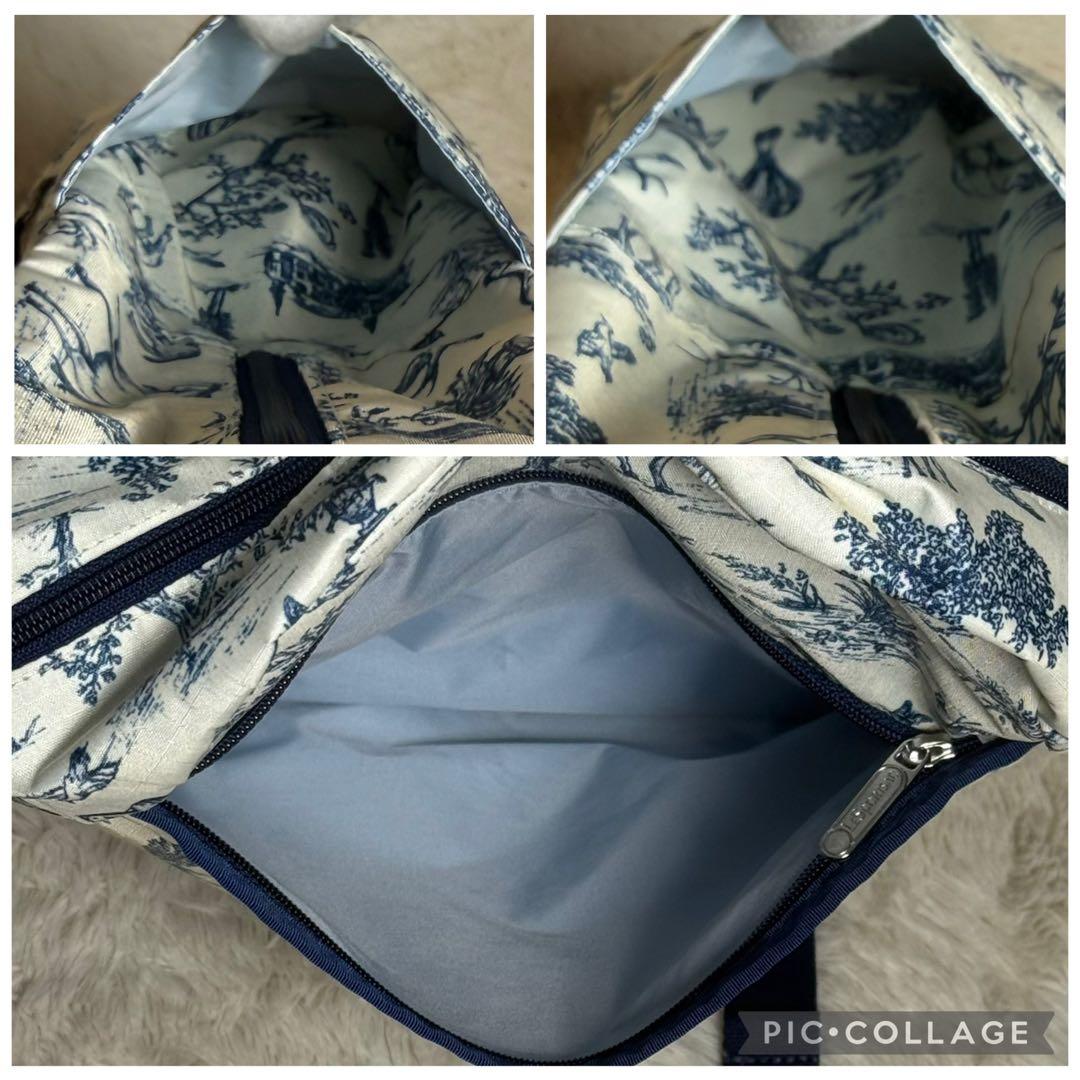 ほぼ未使用 レスポートサック トワルドジュイガーデン リュックサック 希少