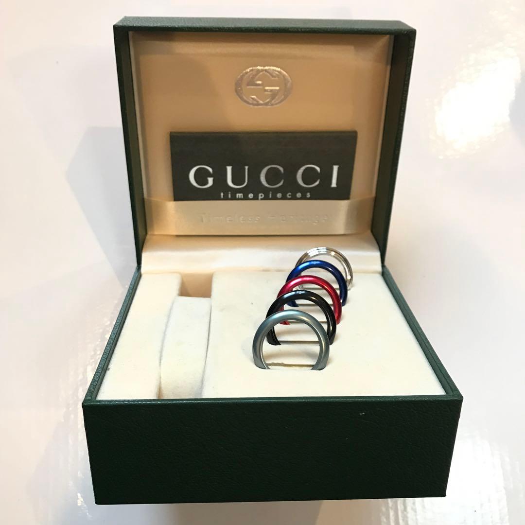 グッチ チェンジベゼル用　ベゼル5個セット