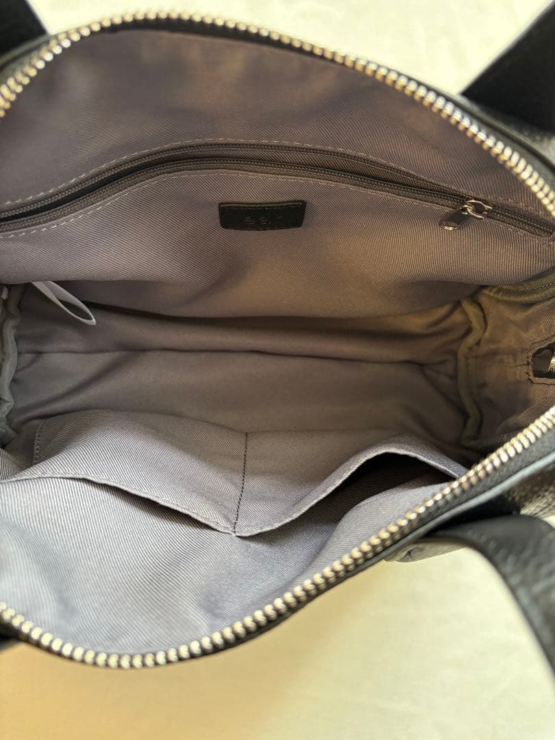 【ear PAPILLONNER】スタッズボストンバッグ　ブラック