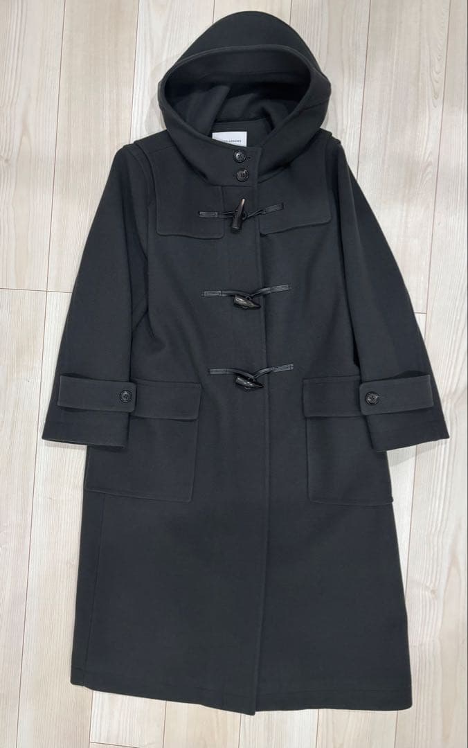 【一度着用】UNITED ARROWS W メルトンダッフルコート38