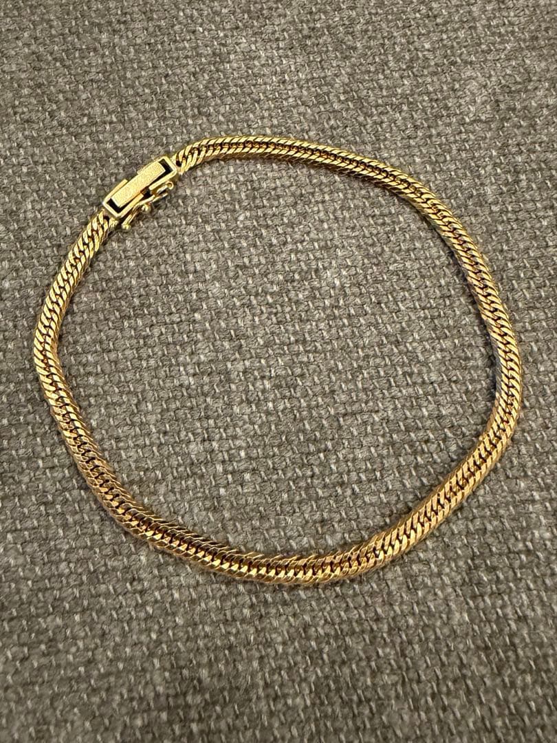 K18(18金) 喜平ブレスレット 12面トリプル 5.0g 約17.5cm