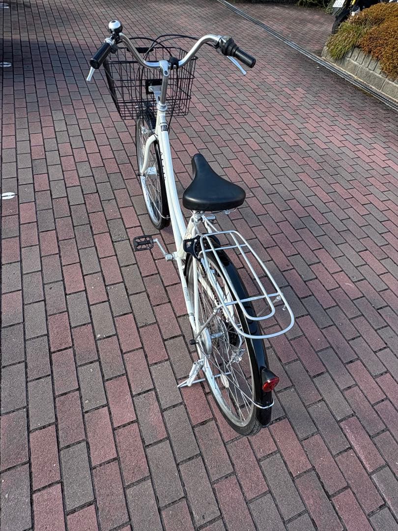 KAORUさん専用 オートライト変速付き、シティーサイクル(26㌅)個人配達用