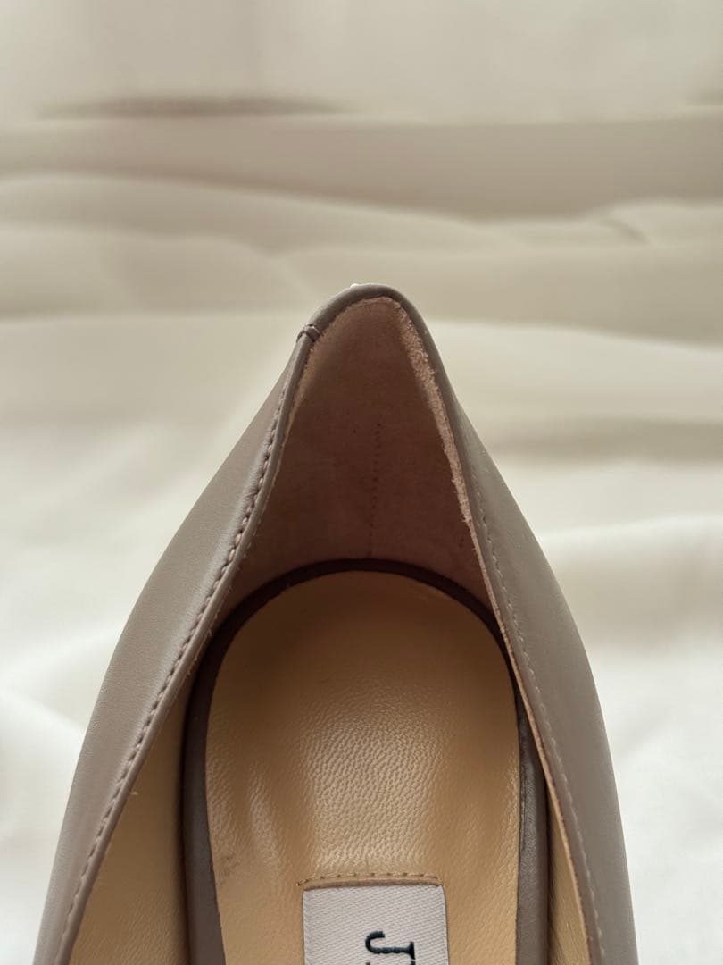 ジミーチュウ ハイヒール レザー パンプス ベージュ