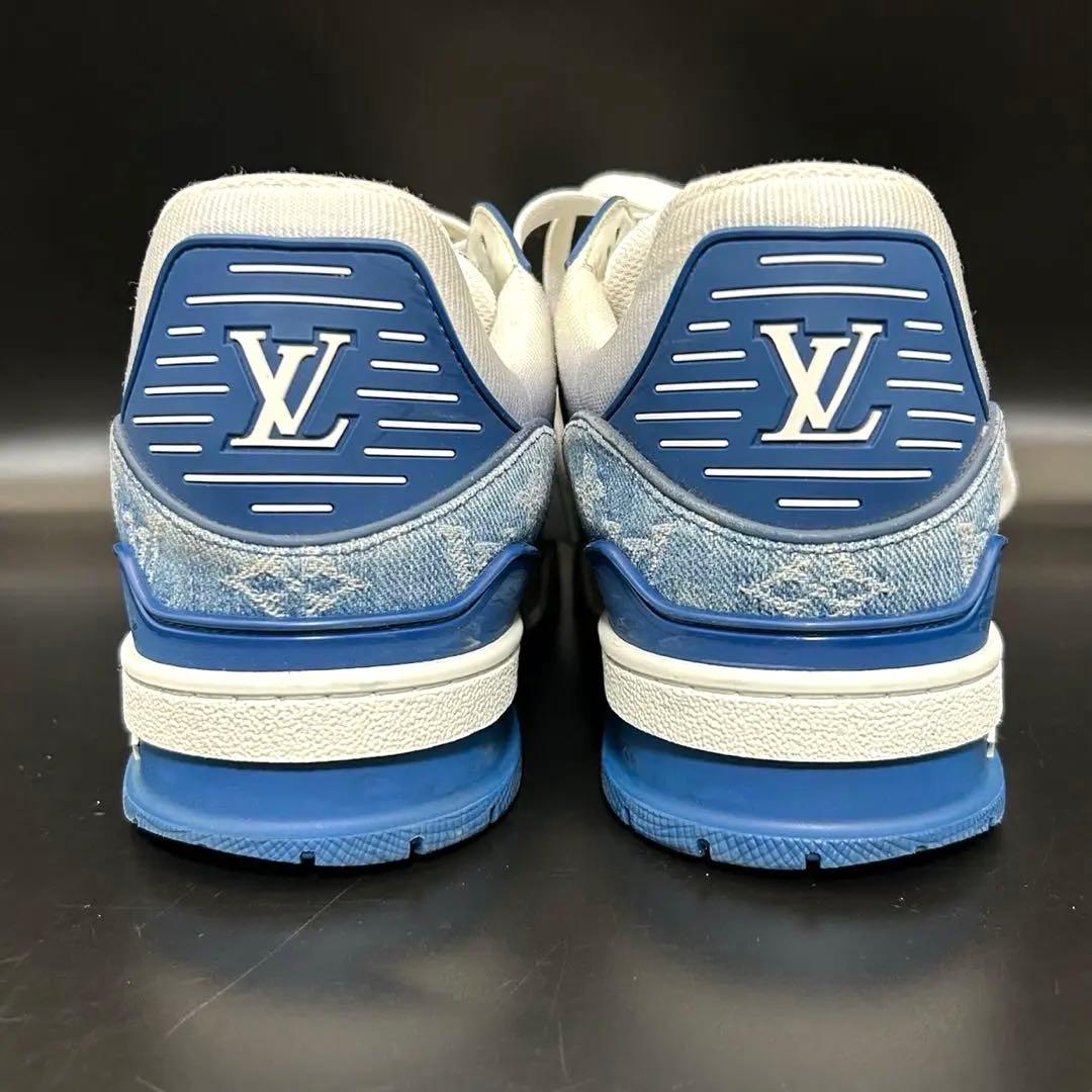 【美品】ルイヴィトン LVトレイナーライン スニーカー モノグラム メンズ 7